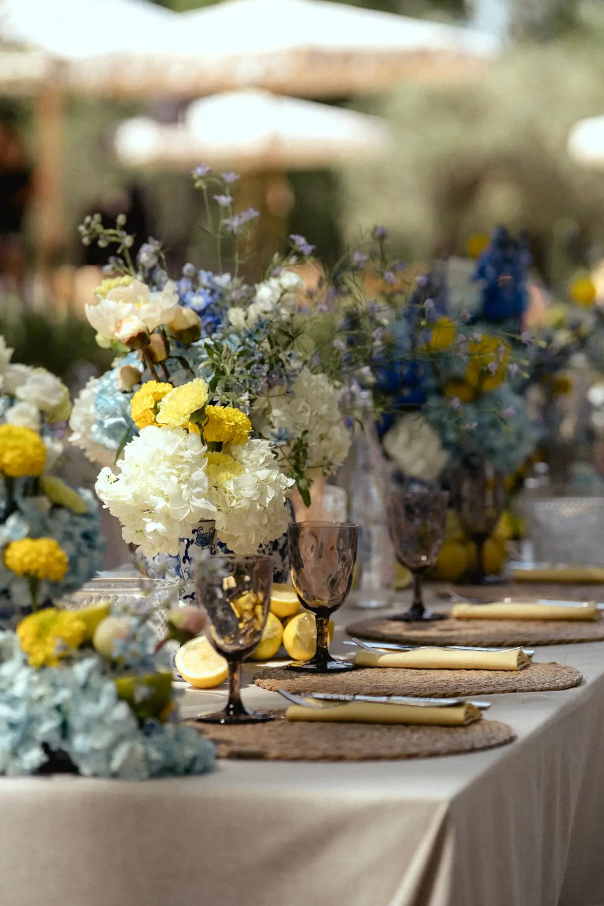 D & B, Mariage, Les Baux-de-Provence, France. Le déjeuner, photo 10 sur 23