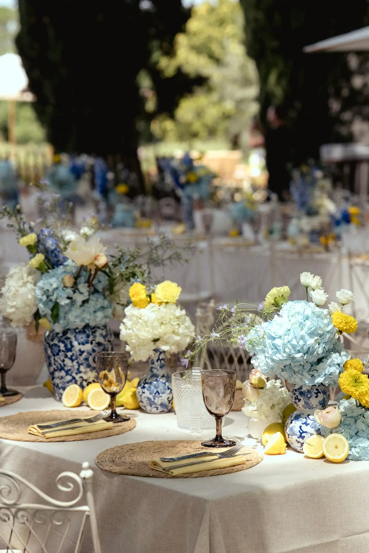 D & B, Mariage, Les Baux-de-Provence, France. Le déjeuner, photo 11 sur 23