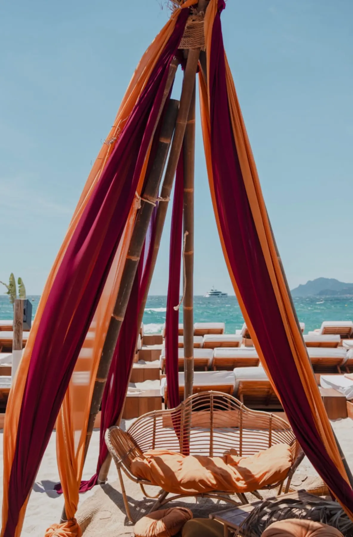 S & R, Mariage, Cannes & Cap d’Antibes, France. La plage, photo 24 sur 30